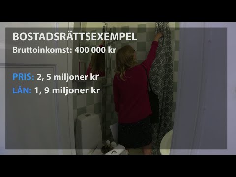 Så slår de nya amorteringkraven - Nyheterna (TV4)