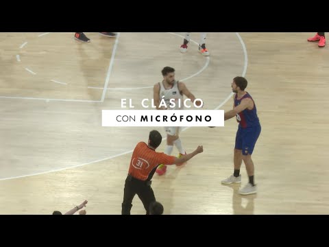 El Clásico... ¡con micrófono!