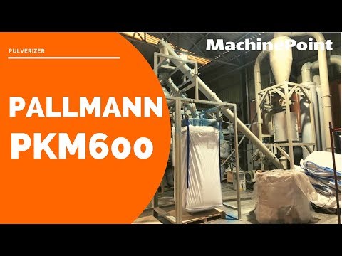 PALLMANN PKM600 Pulverizer in production - MachinePoint