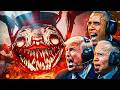 SCARIEST MONSTER EVER US Presidents Play Choo Choo Charles