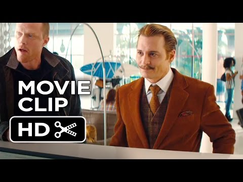 Mortdecai Movie CLIP - Checking In (2015) - Johnny Depp, Paul Bettany Movie HD