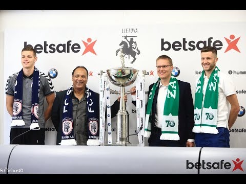 LFF taurės finalo pristatymas