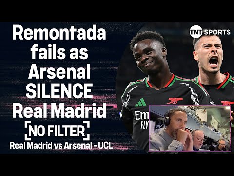 No Filter #UCL: Unseen footage of Arsenal’s famous victory against Real Madrid 🤩