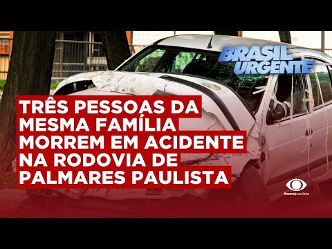 Três pessoas da mesma família morrem em acidente na rodovia de Palmares Paulista