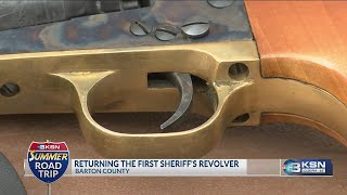 Returning the Barton County sheriff's first revolver and SRCA Drag Strip renovations complete