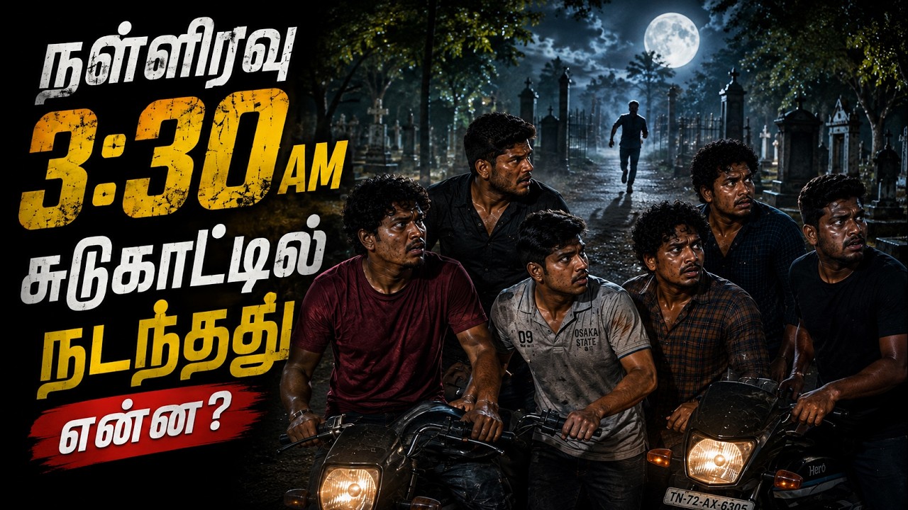 Real Ghost Story In Tamil 03 | நள்ளிரவு 3 மணிக்கு சுடுகாட்டில் நடந்தது ?