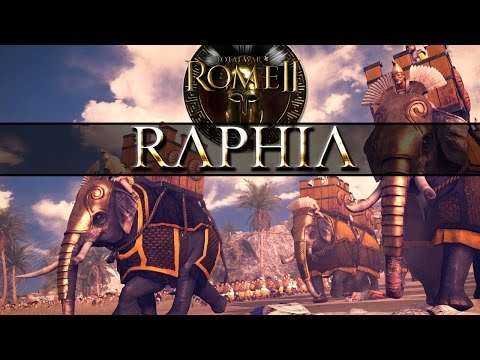Total War Rome 2 Historical Battle - Raphia - Legendary Difficulty