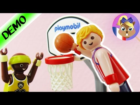 Nouveau duel de basketball Playmobil 9210 | Les joueurs se piquent la balle sans arrêt