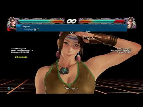 Tekken 7 Julia Chang Move List(Season 4)