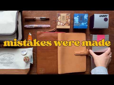 Stationery I regret buying