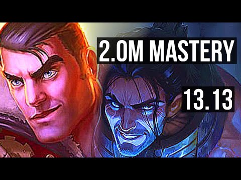 JAYCE vs SYLAS (TOP) | 4/0/4, 2.0M mastery, 1200+ games | KR Grandmaster | 13.13
