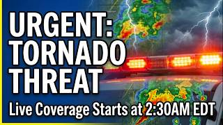 North Georgia Severe Weather Coverage -  2:30am EDT - Mar 16th, 2026  #liveweather #livenews