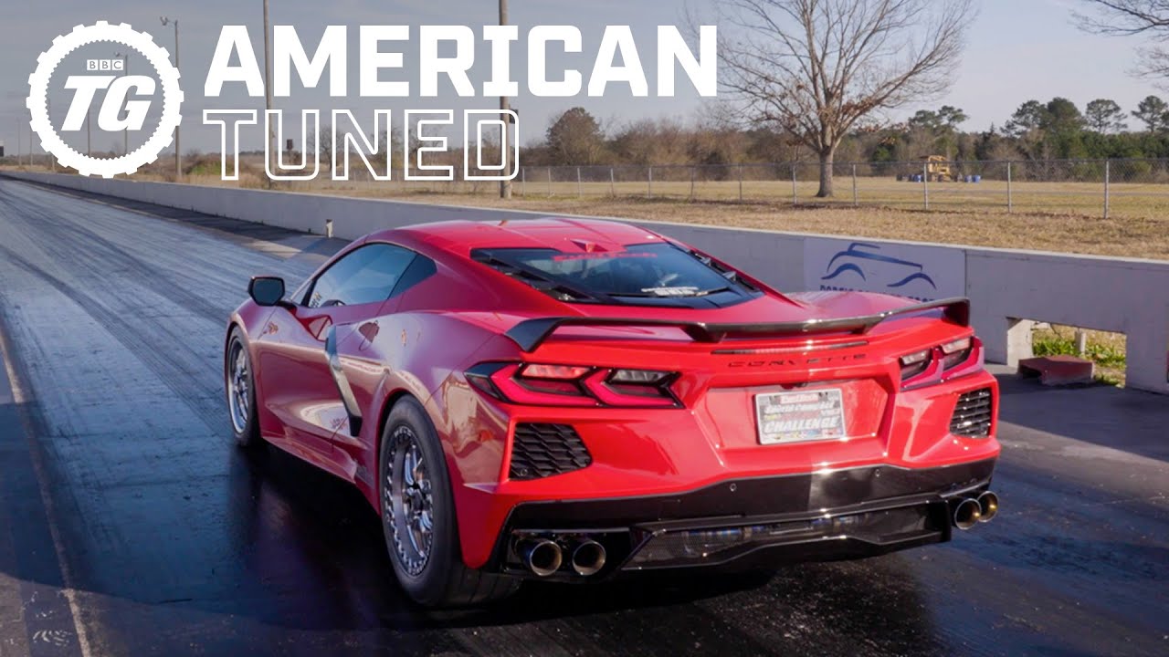 WORLDS FASTEST C8 CORVETTE: 1,350hp+ Twin-Turbo Drag Car | Top Gear American Tuned ft. Rob Dahm