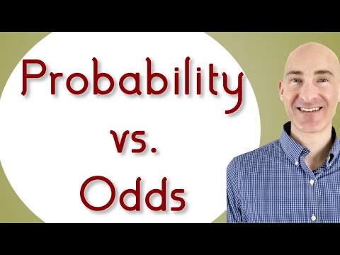 Probability vs Odds