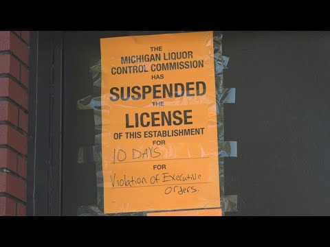Liquor licenses suspended at 3 West Michigan bars for ...