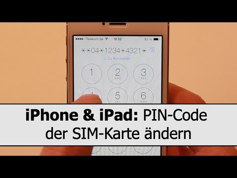comment modifier code pin iphone