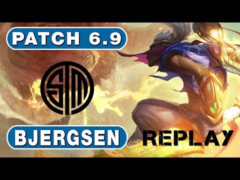 TSM Bjergsen - Ekko vs Veigar - Mid - S6 Patch 6.9 - KR SoloQ - Replay