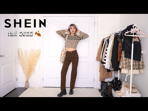 HUGE FALL TRY-ON HAUL 🍂 SHEIN 2022 *discount code*