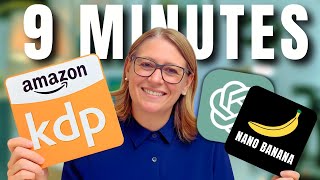 I Made an AI Coloring KDP Book in 9 Minutes (Full Tutorial)
