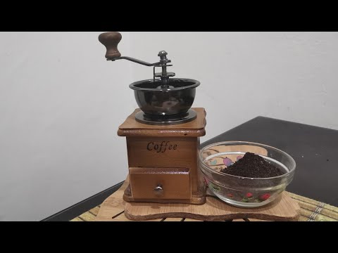 Vintage Coffee manual Grinder: How to use