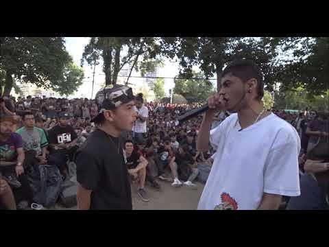 Tremendo 8x8 entre Nitro y El Menor. Semifinal - DEM Final 2018