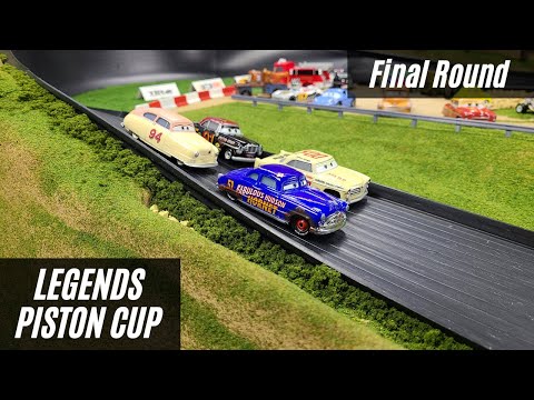 Doc Hudson Races for another Piston Cup Title | Legends Piston Cup Final