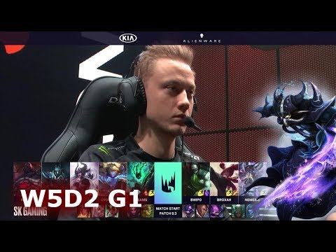 SK Gaming vs Fnatic | Week 5 Day 2 of S9 LEC Spring 2019 | SK vs FNC W5D2