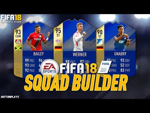 FIFA 18 Squad Builder - BUNDESLIGA TOTS! w/ TOTS Werner, TOTS Bailey + TOTS Gnabry!