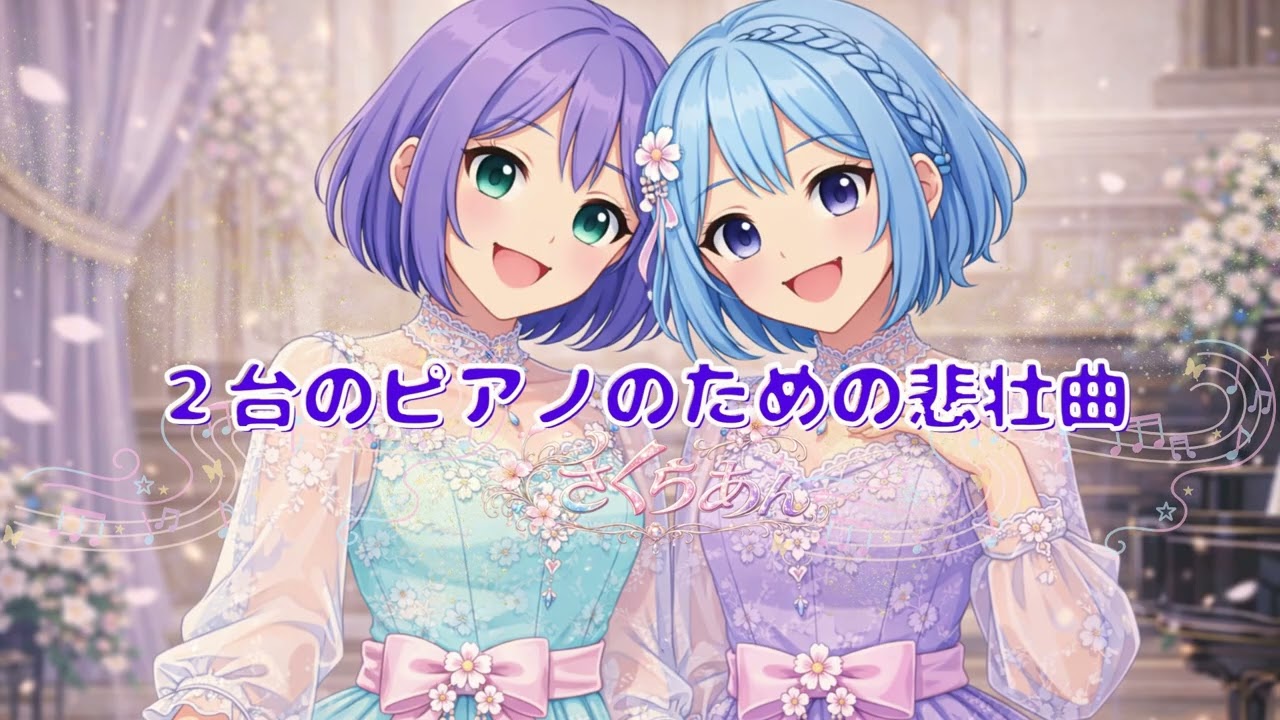 2台のピアノのための悲壮曲【Symphonic Poem】