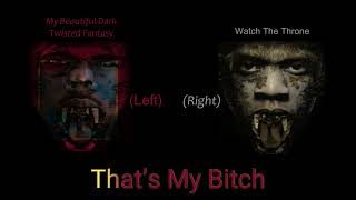 JAY-Z &amp; Kanye West - That’s My Bitch (MDTF)/That’s My Bitch (Watch the Throne) Breakdown