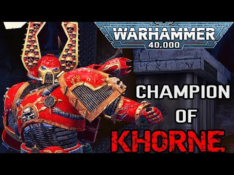 Champion of Khorne vs Imperial Guard & Orks! - Warhammer 40K: Space Marine, Augmented Mod 2022!