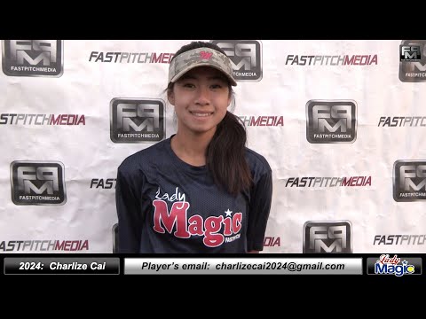 2024 Charlize Cai 4.0 GPA - Committed to Cornell Middle Infielder Softball Skills Video - Lady Magic