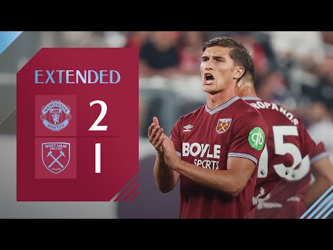 Manchester United 2-1 West Ham United | Extended Highlights | Premier League Summer Series