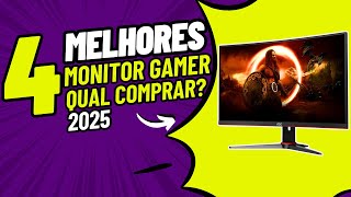 Os 4 Melhores Monitores Gamer que Você Precisa Conhecer | Qual Comprar LG, AOC ou Samsung?