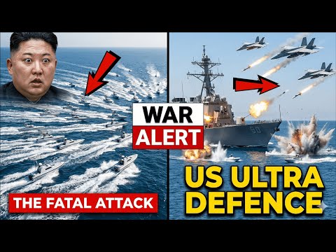 2:30 PM - North Korea Sent 60 Drone Boats to Swarm US Destroyer - Navy's Response Shocked Pyongyang