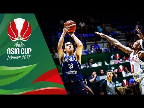 Philippines v Korea - Full Game - Quarter-Final - FIBA Asia Cup 2017