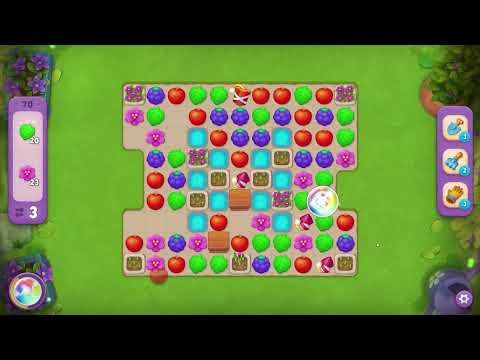 Gardenscapes - Level 70 Gameplay | Candy Girl