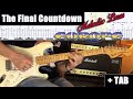 The Final Countdown - Europe (Cover + TAB) - Melodic Lines