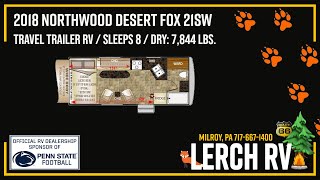 2018 Northwood Desert Fox 21SW for sale at Lerch RV PA RV Dealership