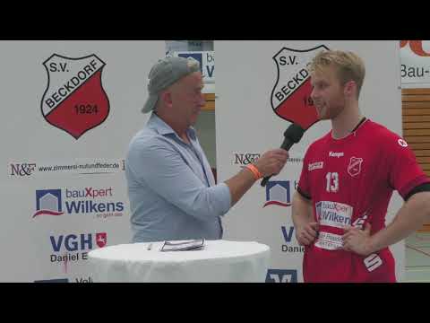 SV Beckdorf   TUS Rotenburg. Interview mit Niko Korda SV Beckdorf