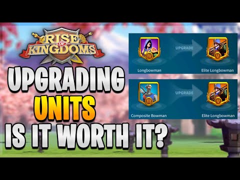 Rise of kingdoms Upgrade Troops or train New