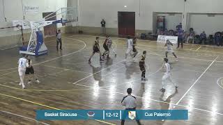 Basket: Siracusa - Cus Palermo