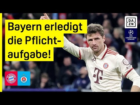 Achtelfinale über Playoff-Umweg: FC Bayern - Slovan Bratislava | UEFA Champions League | DAZN
