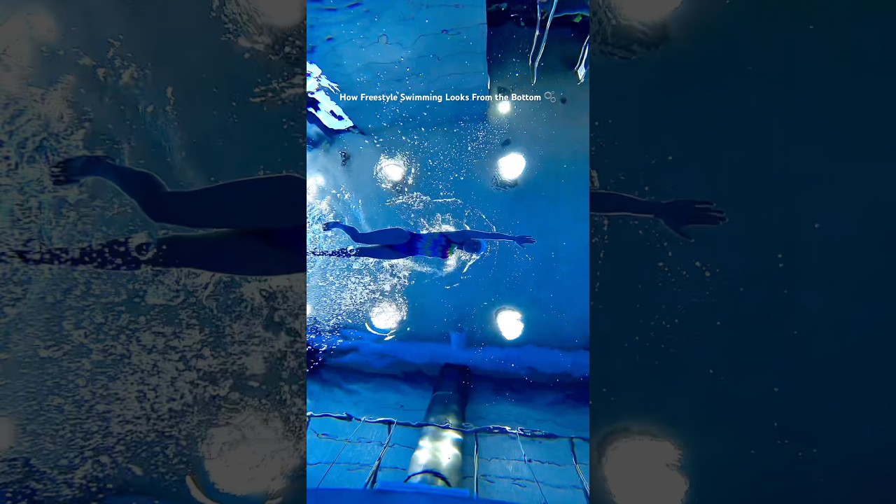 Insane Underwater Freestyle View! 🏊‍♂️ #swimming #shorts