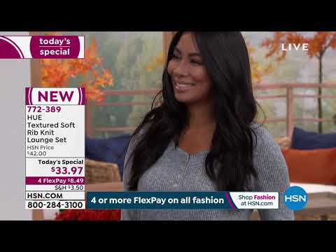 HSN | Hue Loungewear 10.12.2021 - 12 AM
