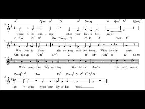 When Your Lover Has Gone - Ethel Waters