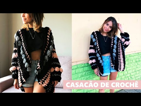 VERY EASY AND QUICK CROCHET JACKET