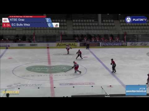15.10.16 ATSE Graz - EC Bulls Weiz - Highlight  (3. Dr. / 08:47) am 15.10.2016 21:46