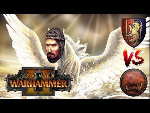 Bretonnia vs Greenskins | THE FLIGHT OF THE PEGASUS - Total War Warhammer 2