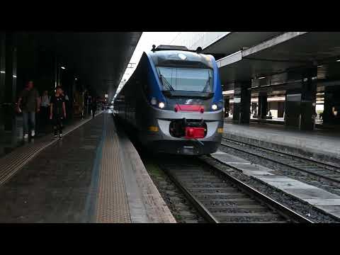 Watching trains in Rome, this is the Leonardo Express.